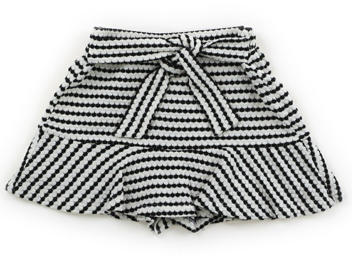 ザラ ZARA キュロット 120 女の子 白、黒 子供服 ベビー服 キッズ アウトレット ユーズド 【中古】キッ..