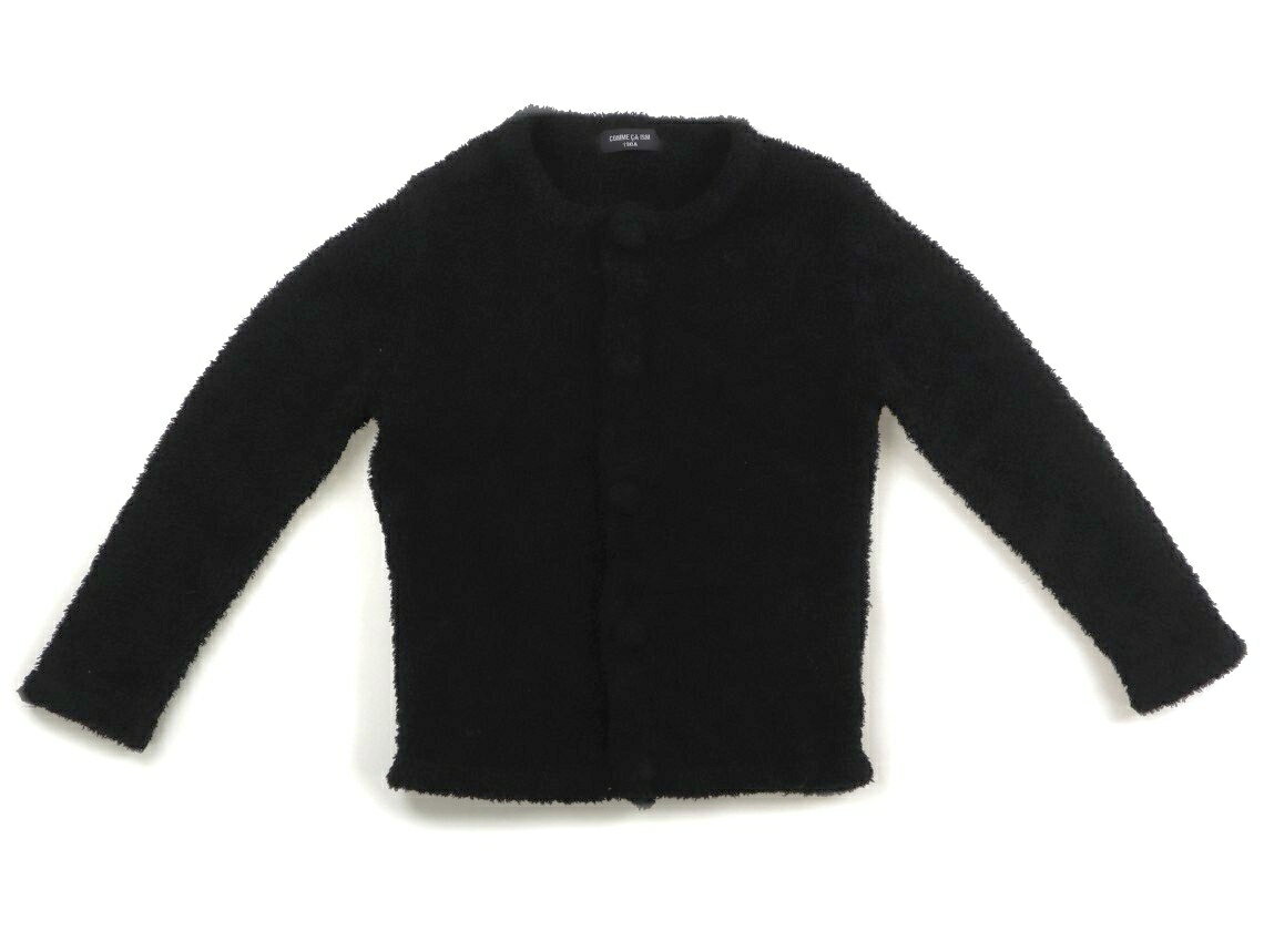 コムサイズム COMME CA ISM カーディガン 130 女の子 ブラック 子供服 ベビー服 キッズ アウトレット ユーズド 【中古】キッズ・ベビー・マタニティ