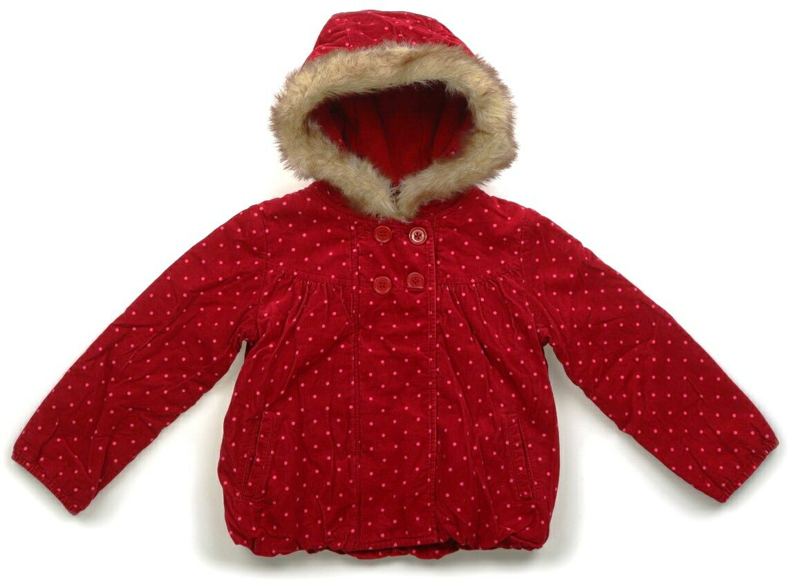 ジンボリー Gymboree コート・ジャンパー 100 女の子 ストロベリー、ドット 子供服 ベビー服 キッズ アウトレット ユーズド 【中古】キッズ・ベビー・マタニティ