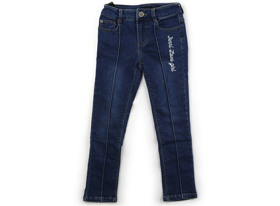 ジェニィ JENNI ジーンズ 130 女の子 青 子供服 ベビー服 キッズ アウトレット ユーズド 【中古】キッズ・ベビー・マタニティ