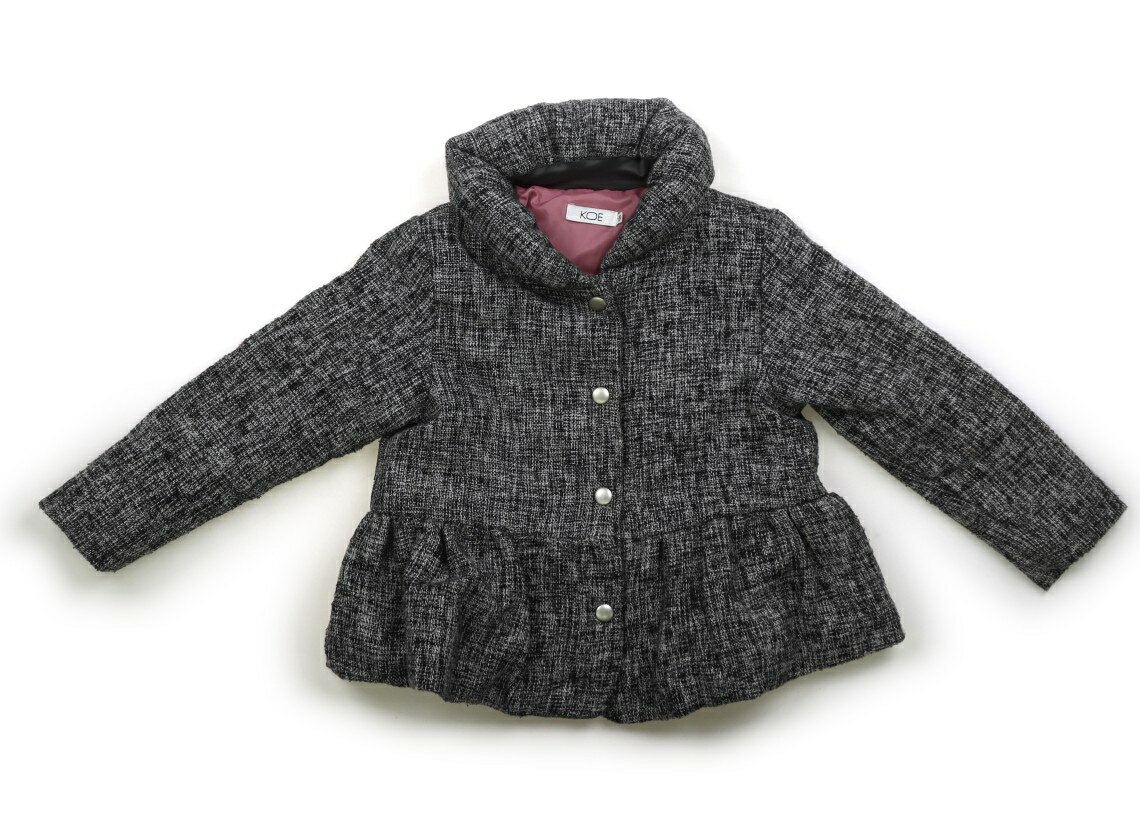 コエ koe コート・ジャンパー 120 女の子 モノクロミックス 子供服 ベビー服 キッズ アウトレット ユーズド 【中古】キッズ・ベビー・マタニティ