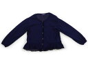 アナスイ ANNA SUI カーディガン 120 女の子 ネイビー 子供服 ベビー服 キッズ アウトレット ユーズド 【中古】キッズ・ベビー・マタニティ