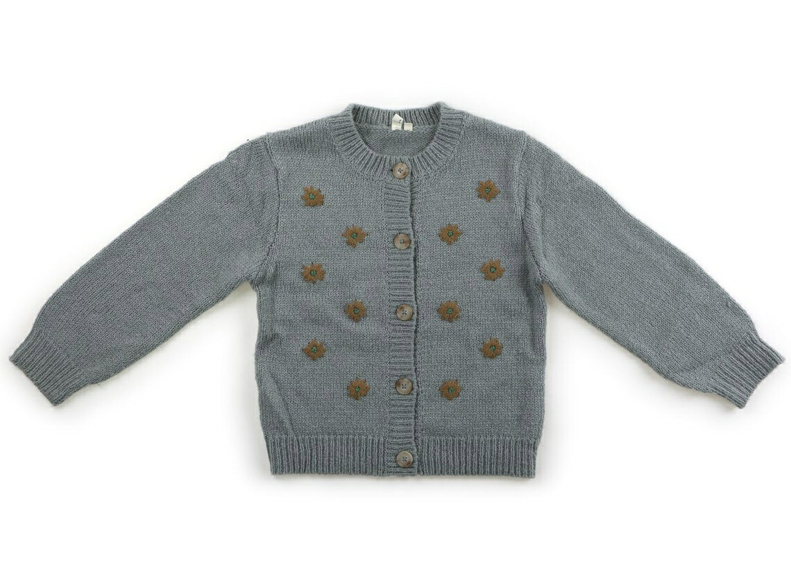 ラーゴム Lagom カーディガン 120 女の子 オールドブルー 子供服 ベビー服 キッズ アウトレット ユーズ..
