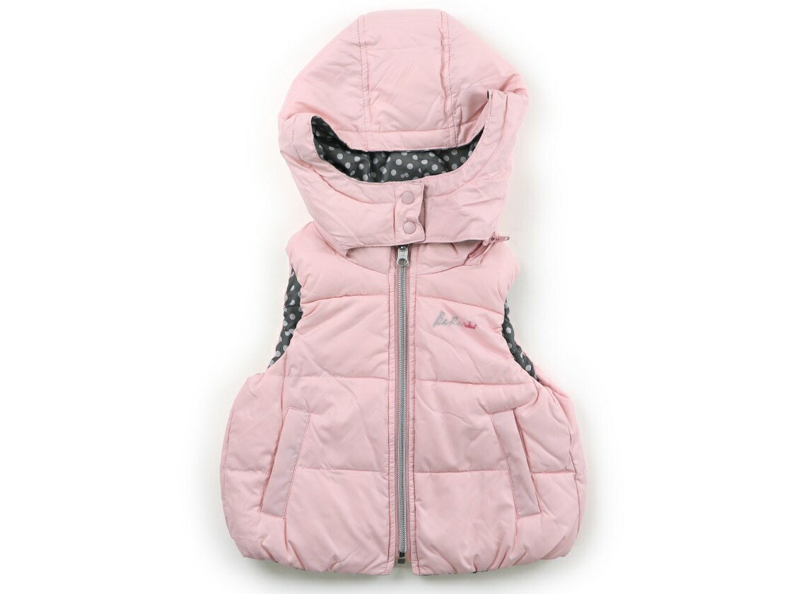 べべ BeBe コート・ジャンパー 80 女の子 グレー、オフホワイト、オペラピンク 子供服 ベビー服 キッズ アウトレット ユーズド 【中古】キッズ・ベビー・マタニティ