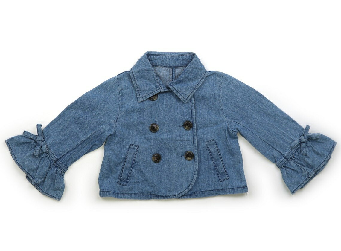 キャサリン・コテージ Catherine Cottage ブルゾン・Gジャン 100 女の子 ライトブルー 子供服 ベビー服 キッズ アウトレット ユーズド 【...