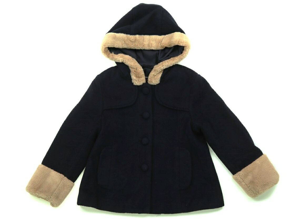 コムサイズム COMME CA ISM コート・ジャンパー 130 女の子 ネイビー 子供服 ベビー服 キッズ アウトレット ユーズド 【中古】キッズ・ベビー・...