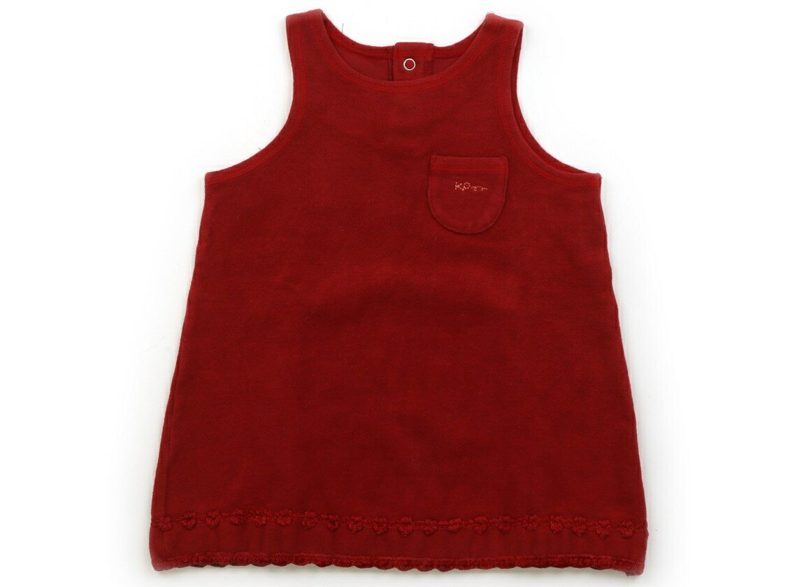 ニットプランナー（KP） Knit Planner(KP) ワンピース 90 女の子 赤 子供服 ベビー服 キッズ アウトレット ユーズド 【中古】キッズ・ベビー・マタニティ