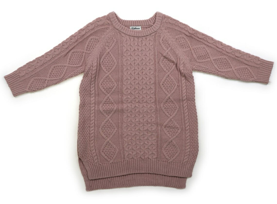 キャサリン・コテージ Catherine Cottage ワンピース 120 女の子 モーヴピンク 子供服 ベビー服 キッズ アウトレット ユーズド 【中古】キッズ・ベビー・マタニティ