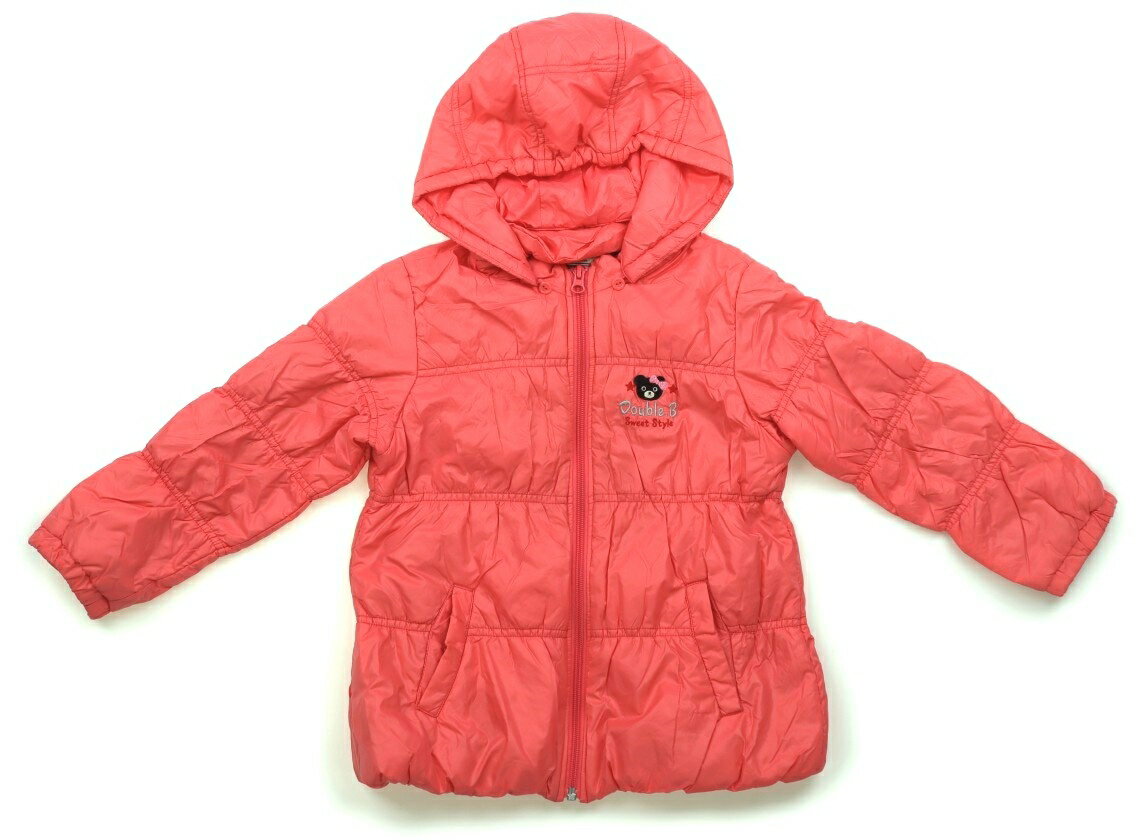 ダブルB Double B コート・ジャンパー 120 女の子 朱色っぽいピンク 子供服 ベビー服 キッズ アウトレ..