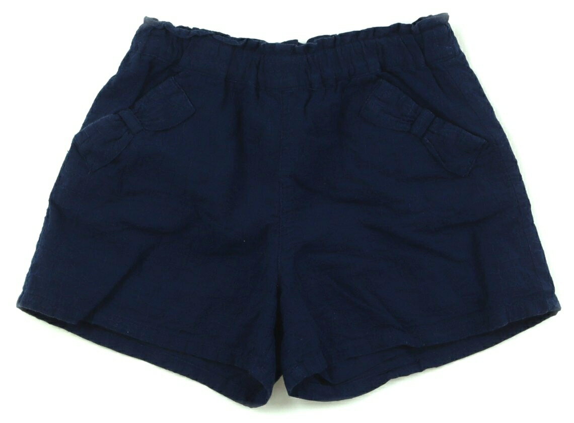 べべ BeBe ショートパンツ 120 女の子 ネイビー 子供服 ベビー服 キッズ アウトレット ユーズド 【中古】キッズ・ベビー・マタニティ