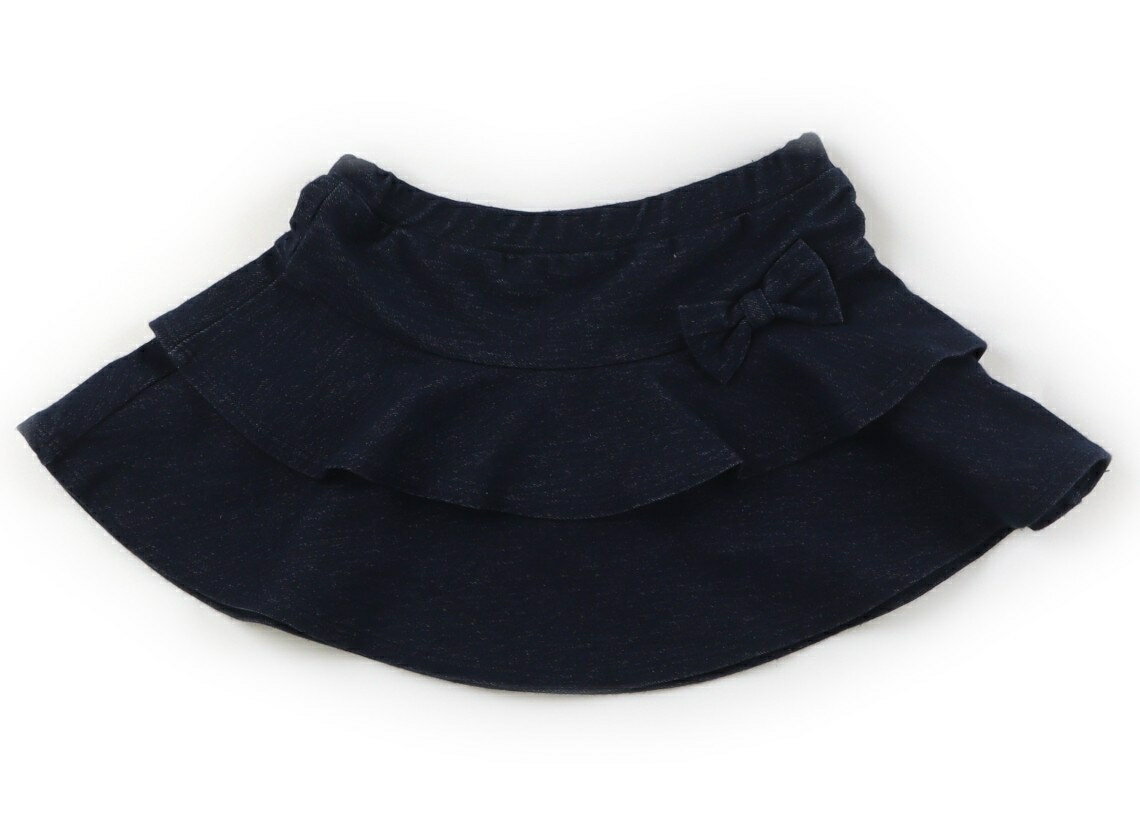 Rakuten - ミキハウス miki HOUSE スカート 80 女の子 ブルー 子供服 ベビー服 キッズ アウトレット ユーズド 【中古】キッズ・ベビー・マタニティ