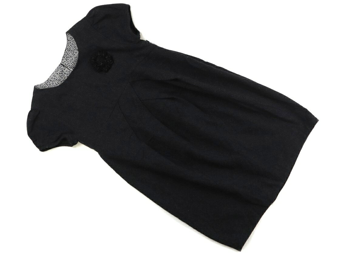 ザラ ZARA ワンピース 150 女の子 チャコールグレー 子供服 ベビー服 キッズ アウトレット ユーズド 【中古】キッズ・ベビー・マタニティ