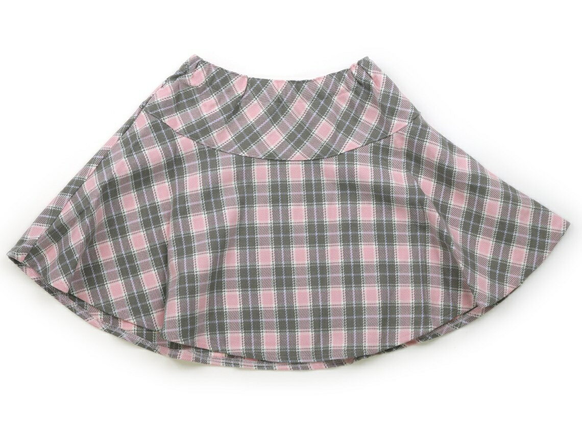 メゾピアノ mezzo piano スカート 140 女の子 グレー、オペラピンク 子供服 ベビー服 キッズ アウトレ..