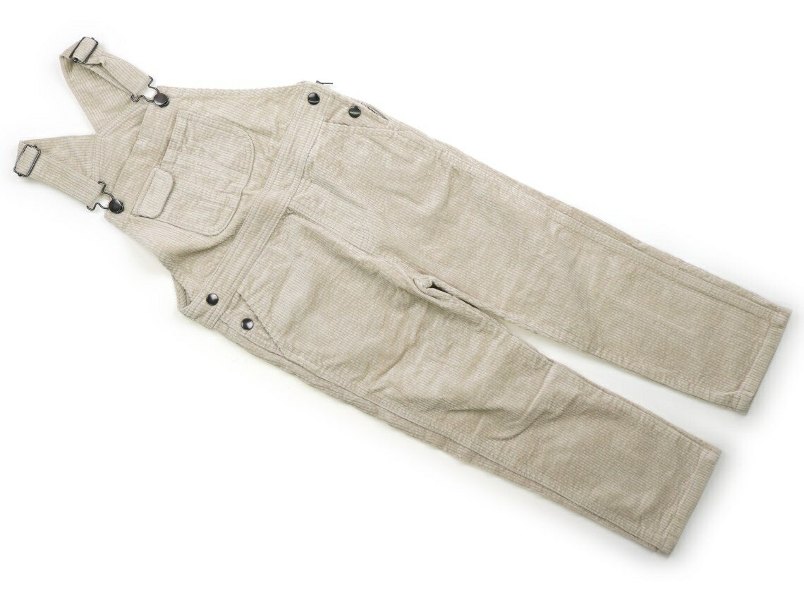 プティマイン petit main オーバーオール 120 女の子 オフホワイト 子供服 ベビー服 キッズ アウトレッ..