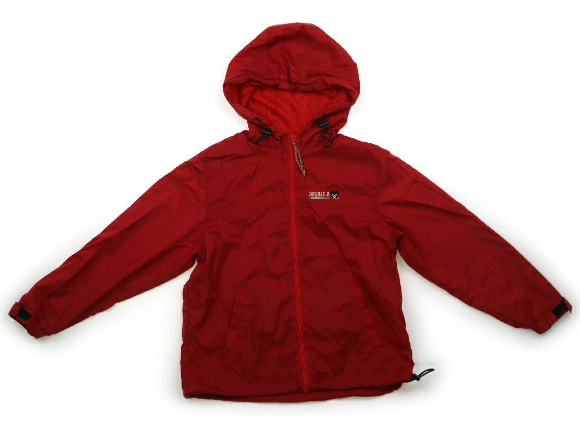 ダブルB Double B ブルゾン・Gジャン 130 男の子 レッド 子供服 ベビー服 キッズ アウトレット ユーズ..
