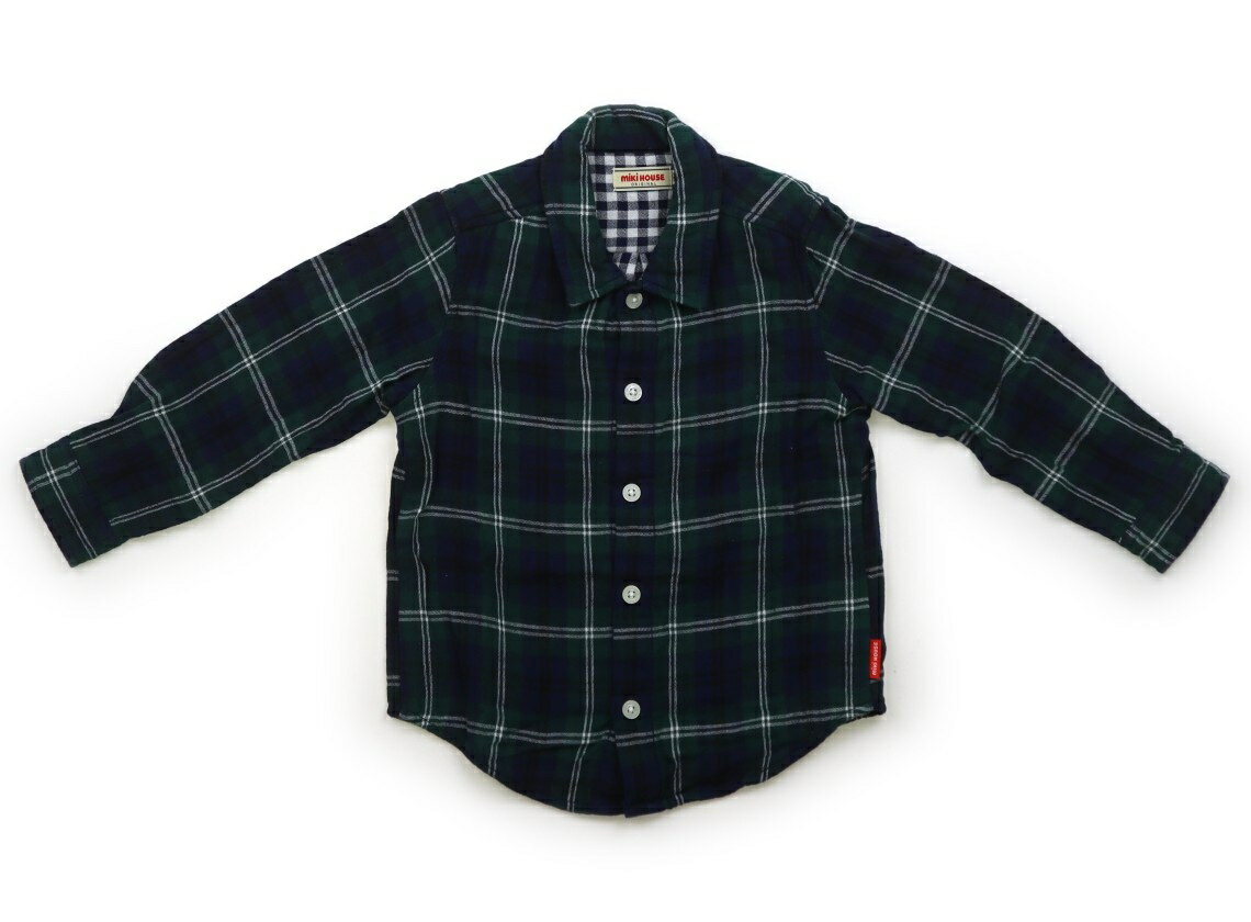 　ブランド 　miki HOUSE(ミキハウス) 　カテゴリー 　シャツ・ブラウス 　サイズ 　100サイズ 　色 　グリーン・ブルー・ホワイトチェック 　状態 　★★★ 　記名 　なし 　ジャンル 　Boy ダブルガーゼ素材。全体的に使用感がありますが、特に目立つ汚れはなくまだお使い頂けそうです。 ＊【状態】【サイズ】に関しての詳しい説明はこちら
