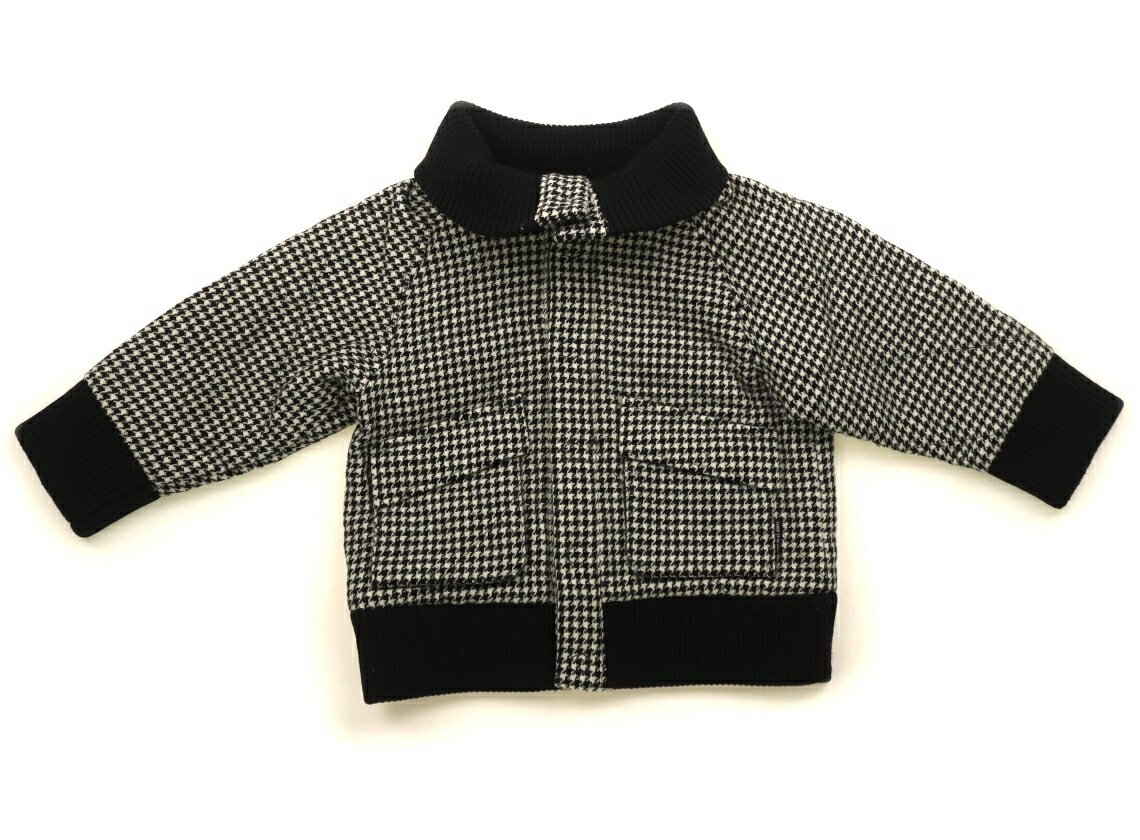 コムサデモード COMME CA DU MODE コート・ジャンパー 95 男の子 オフ・ブラック千鳥 子供服 ベビー服 キッズ アウトレット ユーズド 【中古...