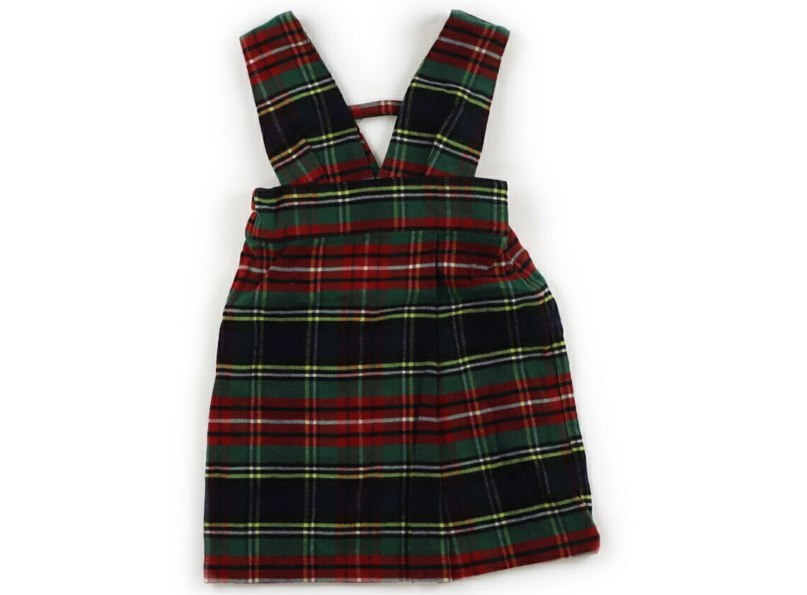 ブリーズ BREEZE ジャンパースカート 100 女の子 赤、緑、紺 子供服 ベビー服 キッズ アウトレット ユーズド 【中古】キッズ・ベビー・マタニティ