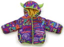 ラブレボリューション LOVEREVOLUTION コート・ジャンパー 80 男の子 パープル、ピンク、黄、黄緑 子供服 ベビー服 キッズ アウトレット ユーズ...