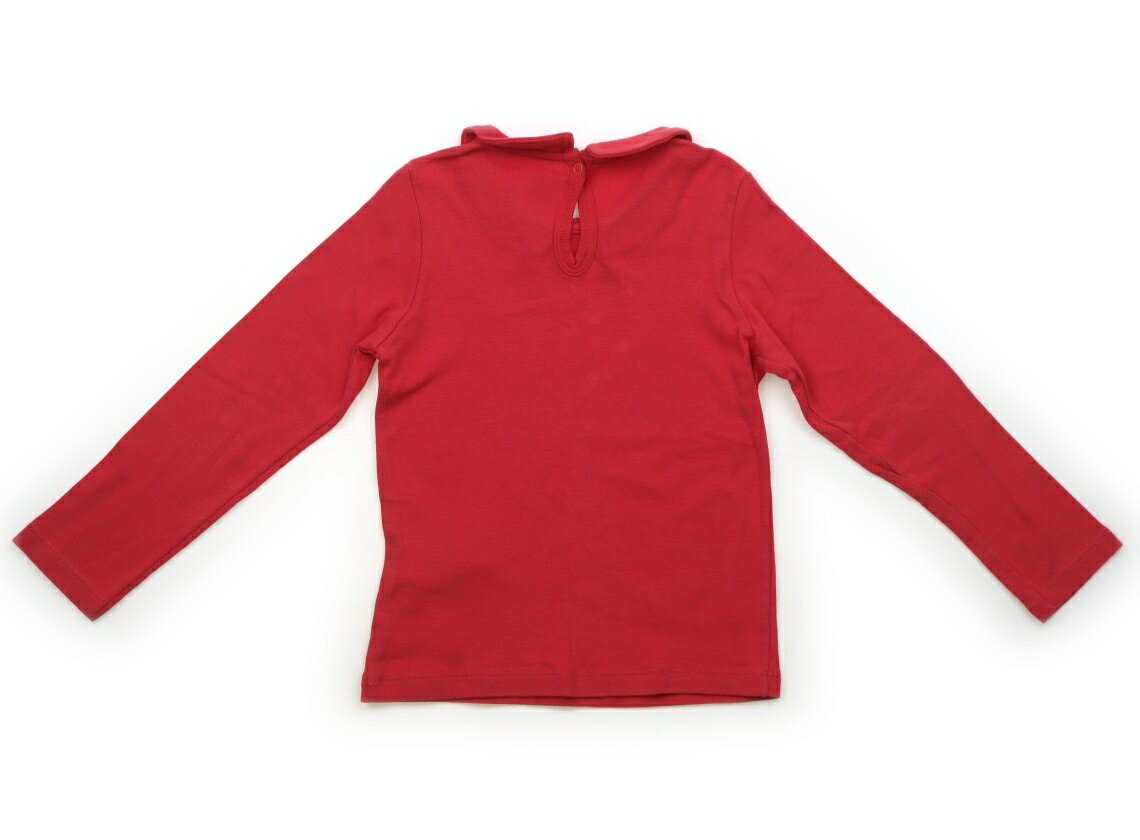 プチバトー PETIT BATEAU Tシャツ・カットソー 110 女の子 レッド 子供服 ベビー服 キッズ アウトレット ユーズド 【中古】キッズ・ベビー・マタニティ