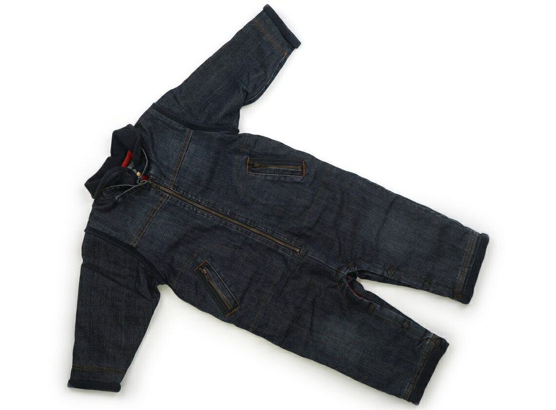 ダディーオーダディー Daddy Oh Daddy コンビネゾン 90 男の子 インディゴブルー 子供服 ベビー服 キッ..