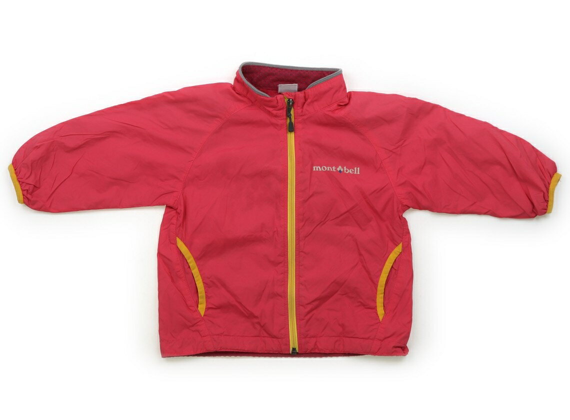 モンベル mont-bell ブルゾン・Gジャン 80 女の子 アプリコットピンク・イエロー 子供服 ベビー服 キッズ アウトレット ユーズド 【中古】キッズ・...