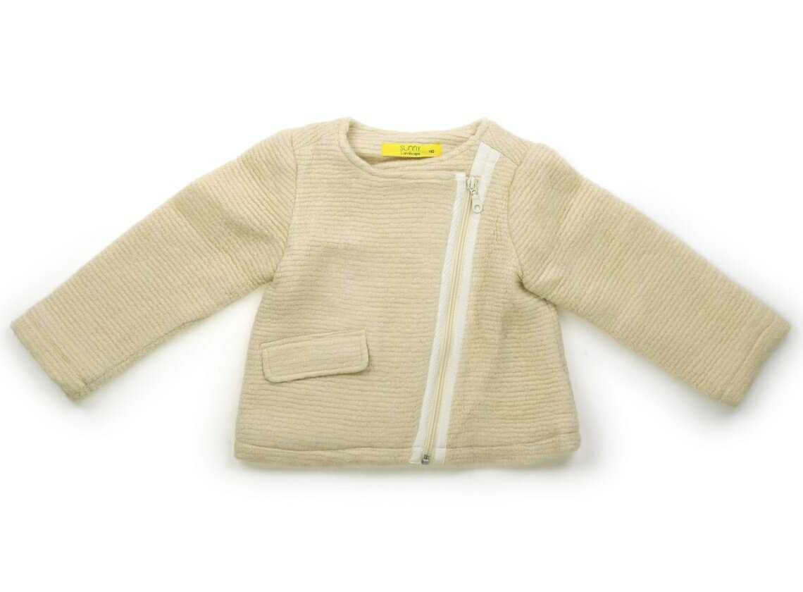サニーランドスケープ Sunny Landscape コート・ジャンパー 110 女の子 アイボリー 子供服 ベビー服 キッズ アウトレット ユーズド 【中古】...