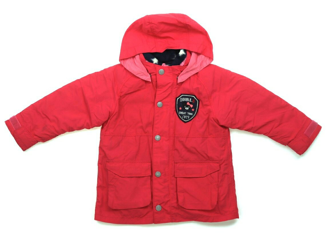 ダブルB Double B コート・ジャンパー 110 女の子 ストロベリーレッド 子供服 ベビー服 キッズ アウトレット ユーズド 【中古】キッズ・ベビー・マ...