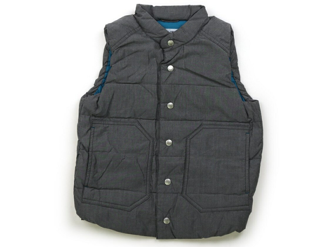 ファミリア familiar ベスト 110 男の子 グレー 子供服 ベビー服 キッズ アウトレット ユーズド 【中古】キッズ・ベビー・マタニティ