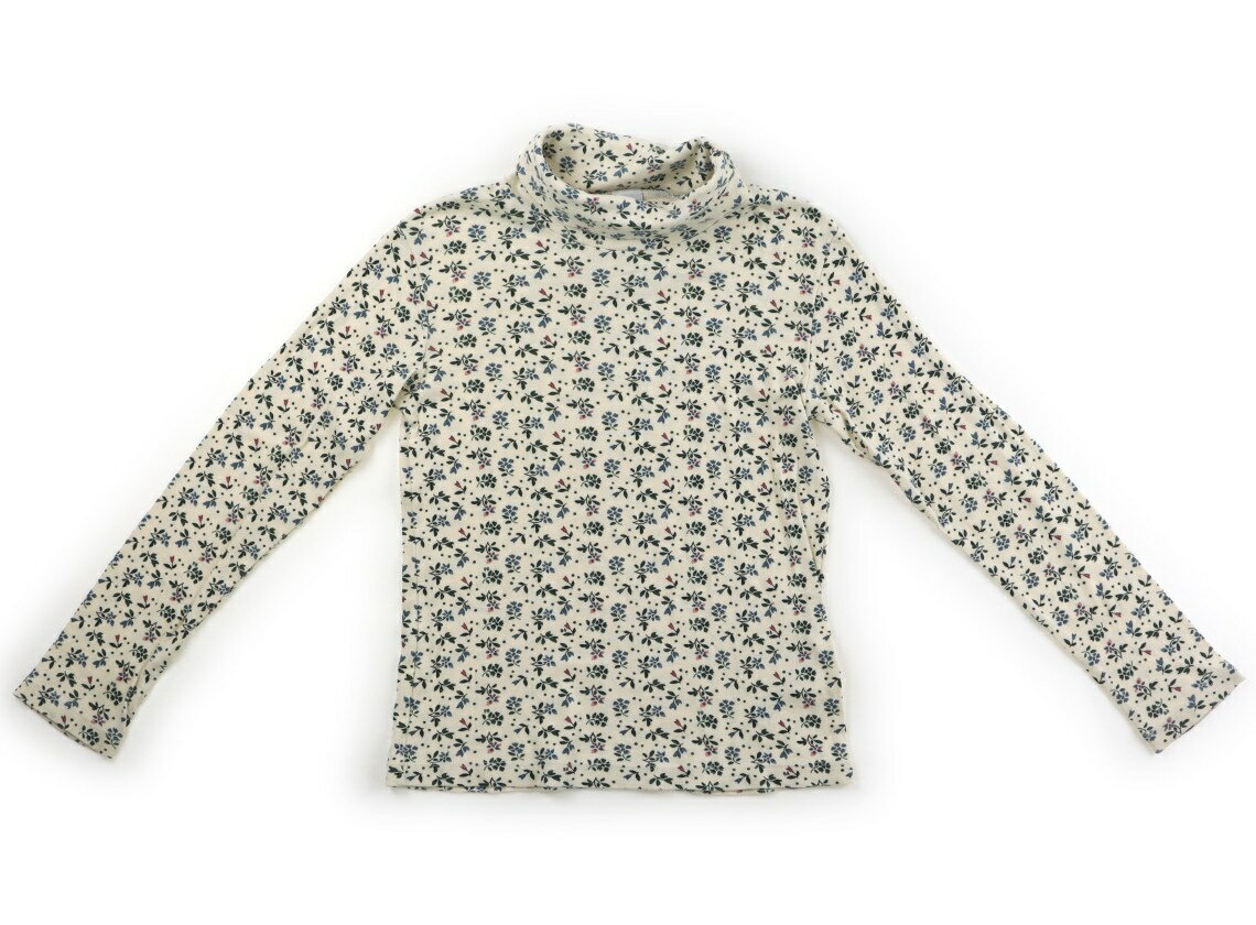 プチバトー PETIT BATEAU Tシャツ・カットソー 140 女の子 キナリ・花柄 子供服 ベビー服 キッズ アウトレット ユーズド 【中古】キッズ・ベビー・マタニティ