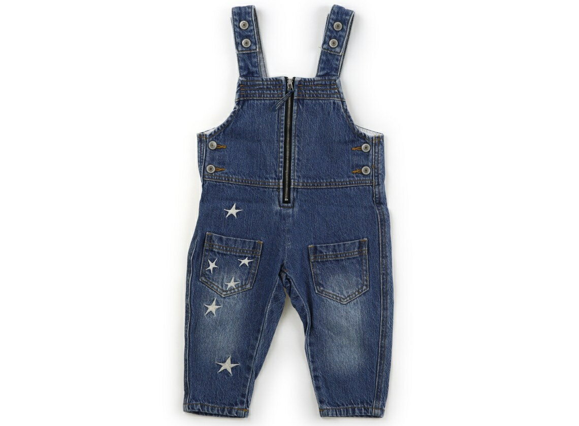 ブリーズ BREEZE オーバーオール 90 男の子 ブルー系 子供服 ベビー服 キッズ アウトレット ユーズド ..