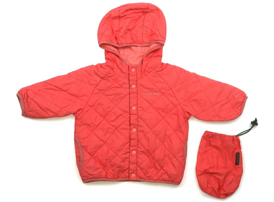 モンベル mont-bell コート・ジャンパー 80 女の子 ストロベリー 子供服 ベビー服 キッズ アウトレット ユーズド 【中古】キッズ・ベビー・マタニティ