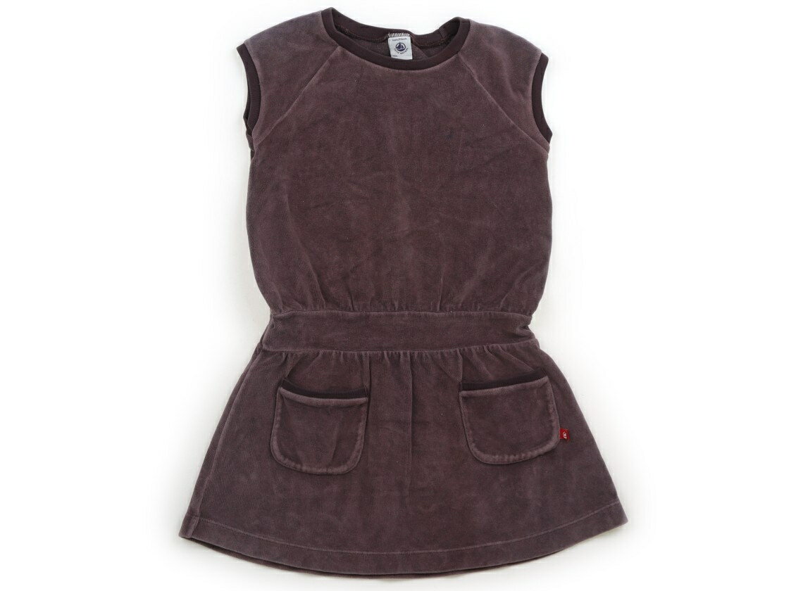 プチバトー PETIT BATEAU ジャンパースカート 110 女の子 くすみパープル 子供服 ベビー服 キッズ アウトレット ユーズド 【中古】キッズ・ベビー・マタニティ