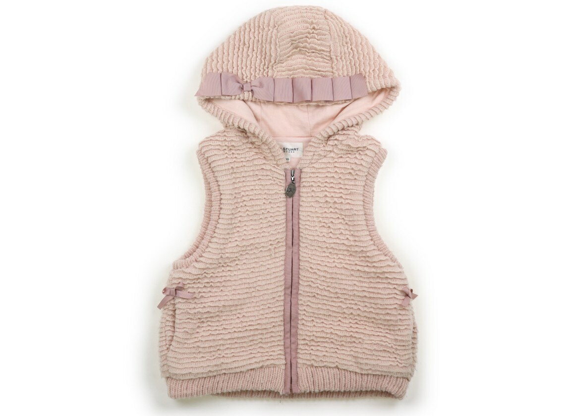ジルスチュアート JILL STUART ベスト 130 女の子 パステルピンク 子供服 ベビー服 キッズ アウトレッ..