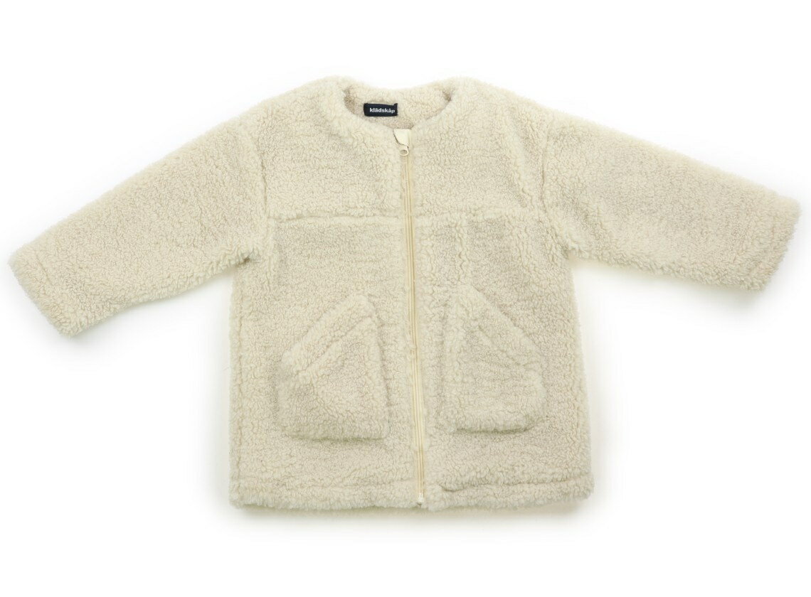 クレードスコープ kladskap コート・ジャンパー 100 女の子 アイボリー 子供服 ベビー服 キッズ アウトレット ユーズド 【中古】キッズ・ベビー・マタニティ