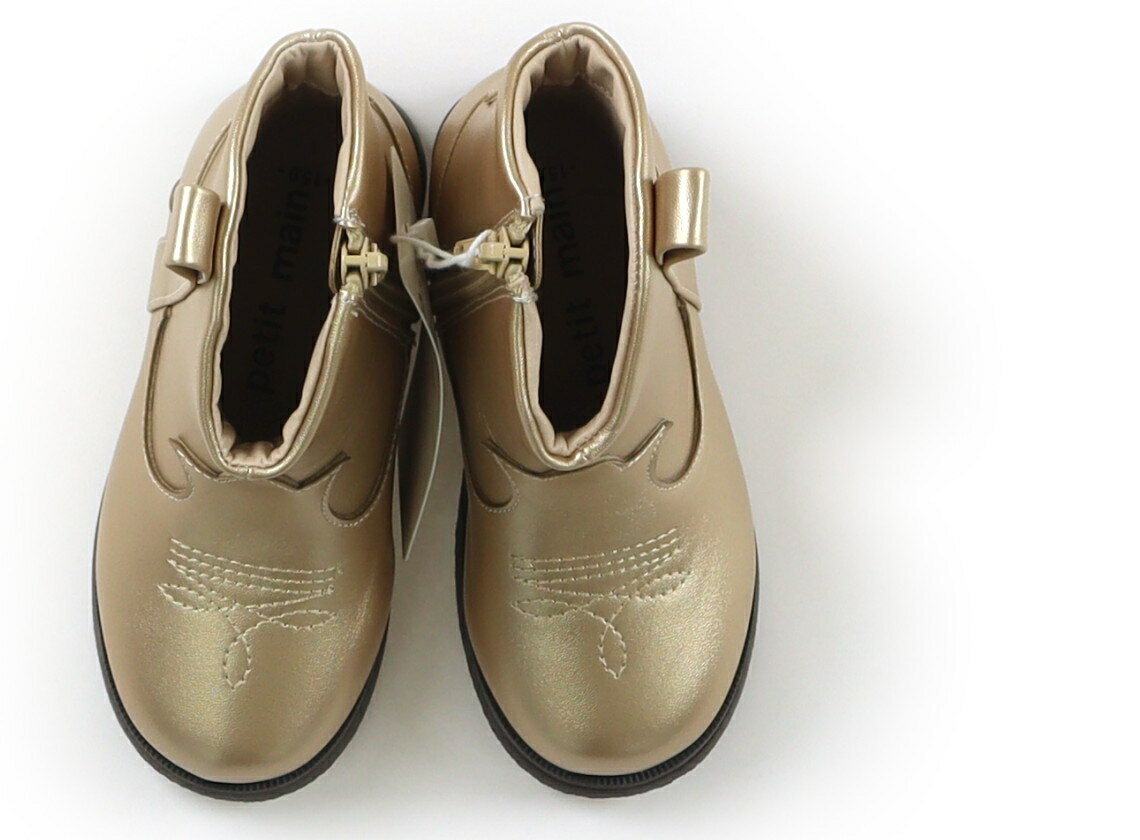 プティマイン petit main ブーツ 靴15cm〜 女の子 ゴールド・ウエスタン 子供服 ベビー服 キッズ アウトレット ユーズド 【中古】キッズ・ベビー・マタニティ