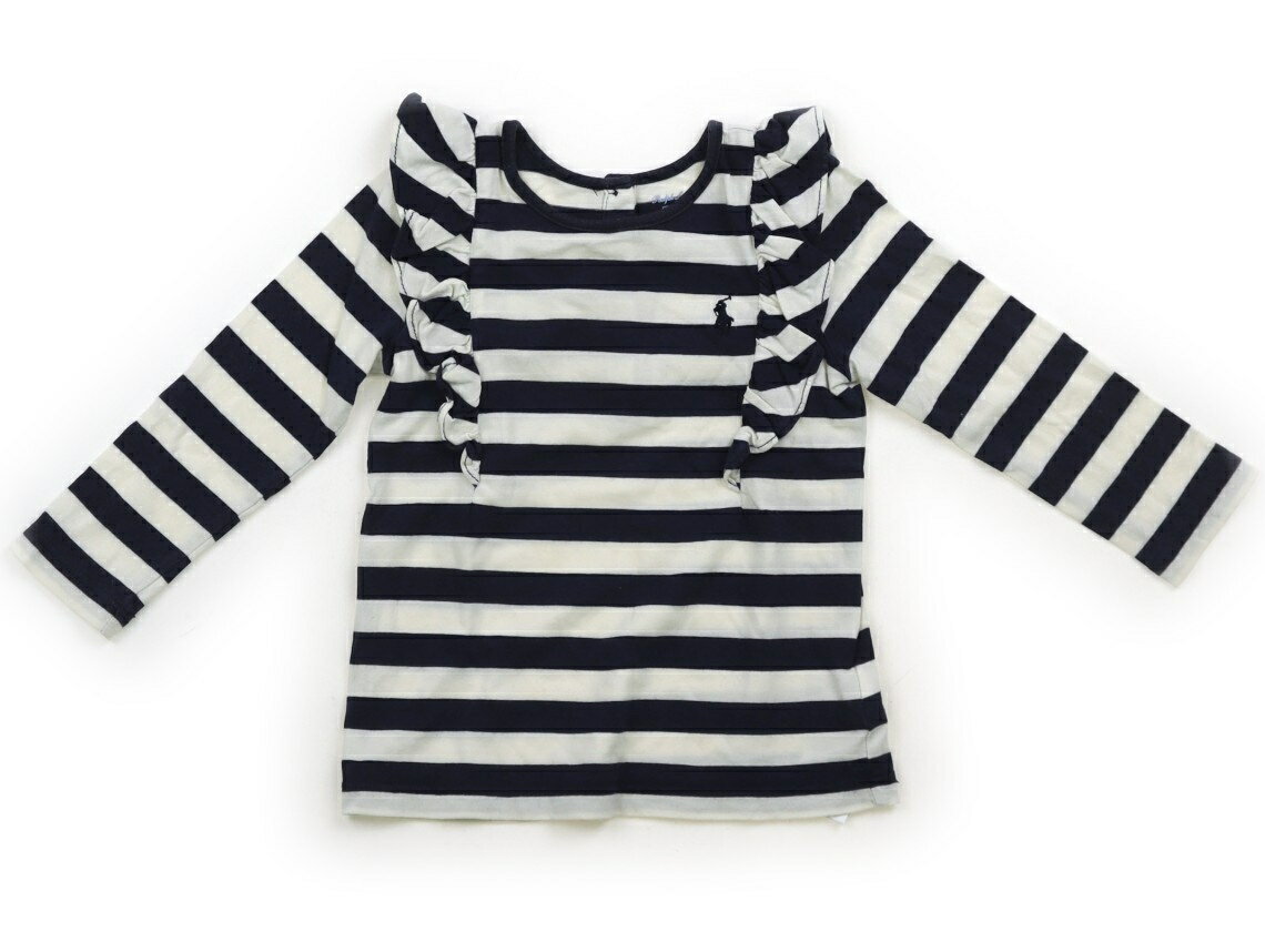 　ブランド 　Ralph Lauren(ラルフローレン) 　カテゴリー 　Tシャツ・カットソー 　サイズ 　80サイズ 　色 　ネイビー・ホワイトボーダー 　状態 　★★★ 　記名 　なし 　ジャンル 　Girl 天竺コットン。両袖口に茶色い汚れがあります。特に目立つ汚れはなくまだお使い頂けそうです。 ＊【状態】【サイズ】に関しての詳しい説明はこちら