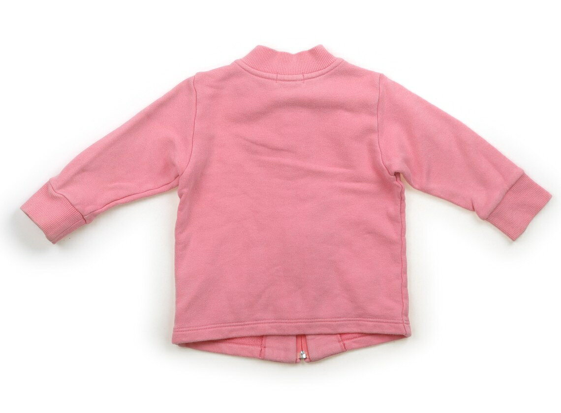 CarryOnのミキハウス miki HOUSE ジップアップトレーナー 80 女の子 ピンク 子供服 ベビー服 キッズ アウトレット ユーズド 【中古】キッズ・ベビー・マタニティ｜アングル2