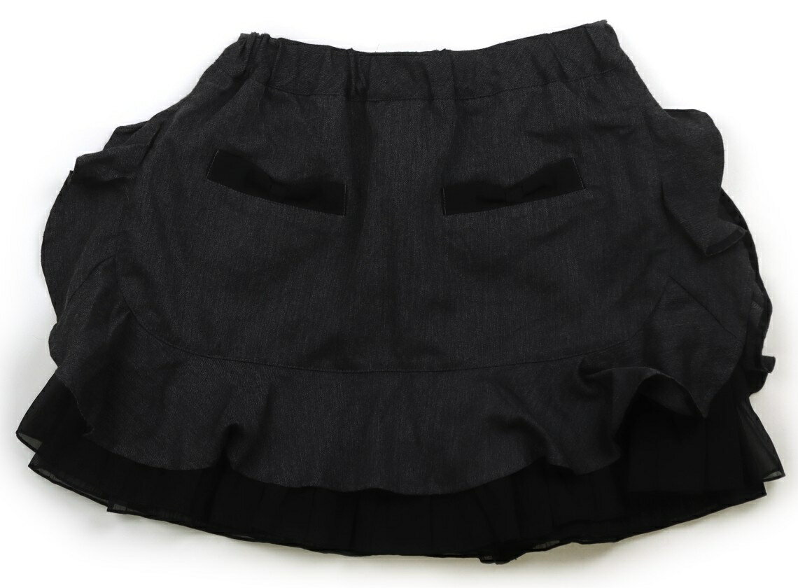 メゾピアノ mezzo piano スカート 160 女の子 グレー 子供服 ベビー服 キッズ アウトレット ユーズド 【中古】キッズ・ベビー・マタニティ