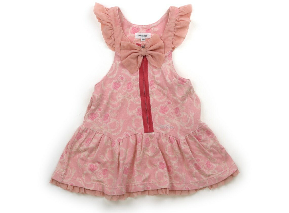 ジルスチュアート JILL STUART ジャンパースカート 100 女の子 ピンク 子供服 ベビー服 キッズ アウト..
