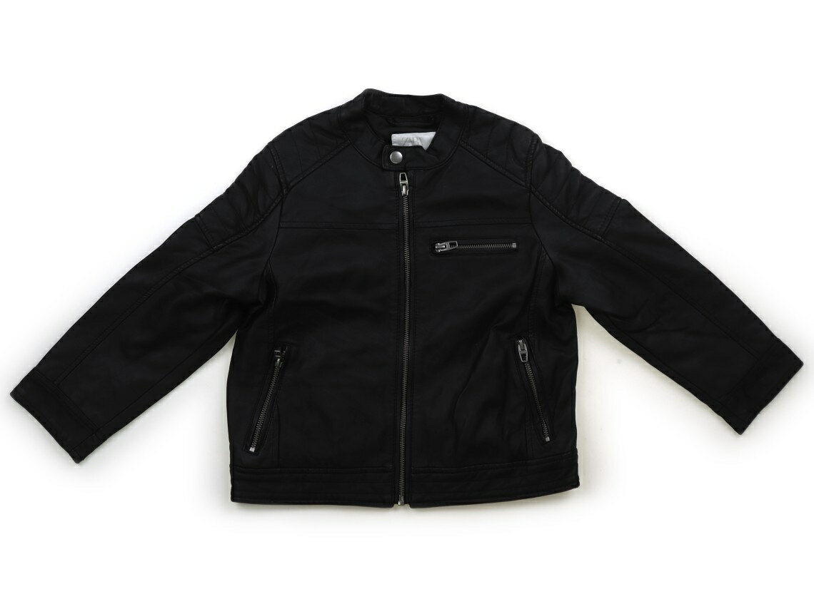 ザラ ZARA コート・ジャンパー 120 男の子 ブラック 子供服 ベビー服 キッズ アウトレット ユーズド 【中古】キッズ・ベビー・マタニティ