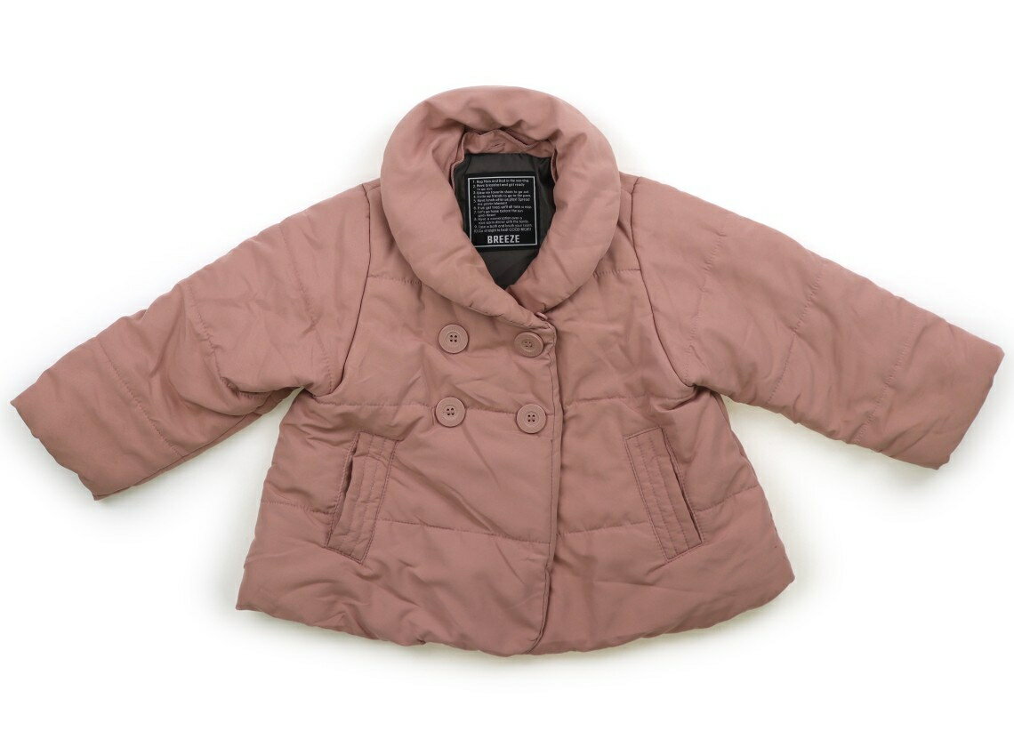 ブリーズ BREEZE コート・ジャンパー 100 女の子 くすみピンク 子供服 ベビー服 キッズ アウトレット ユーズド 【中古】キッズ・ベビー・マタニティ