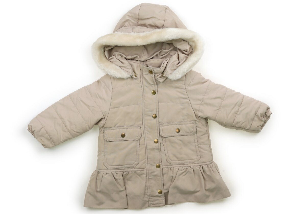 プティマイン petit main コート・ジャンパー 70 女の子 ライトベージュ 子供服 ベビー服 キッズ アウ..
