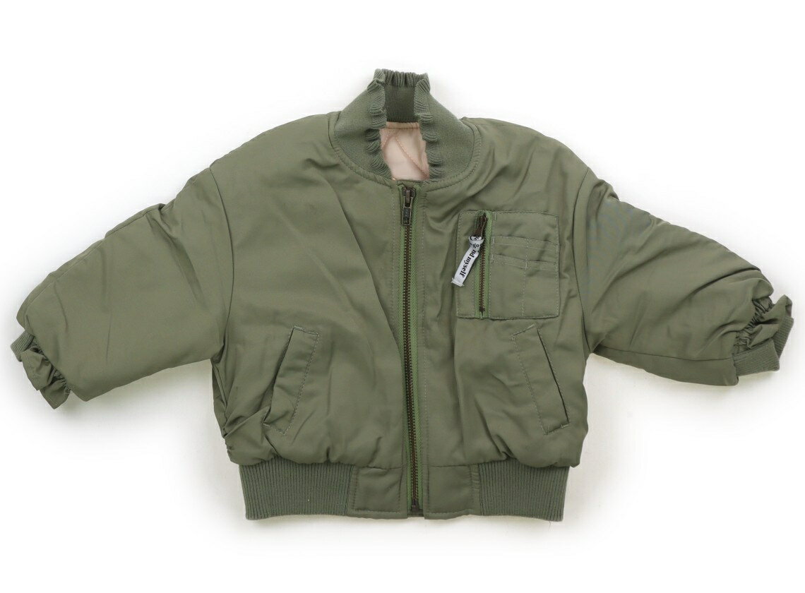 ブリーズ BREEZE コート・ジャンパー 80 女の子 モスグリーン 子供服 ベビー服 キッズ アウトレット ユ..