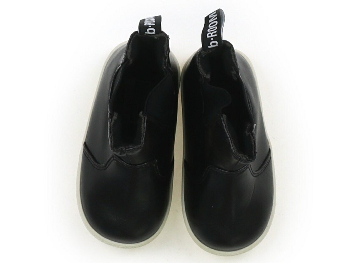 ビールーム b.ROOM ブーツ 靴14cm〜 男の子 黒 子供服 ベビー服 キッズ アウトレット ユーズド 【中古..