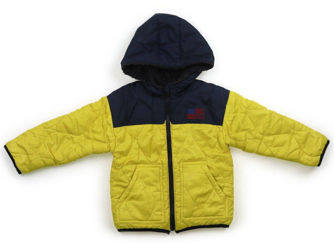 ブリーズ BREEZE コート・ジャンパー 110 男の子 ネイビー・イエロー・グレー 子供服 ベビー服 キッズ アウトレット ユーズド 【中古】キッズ・ベビー...