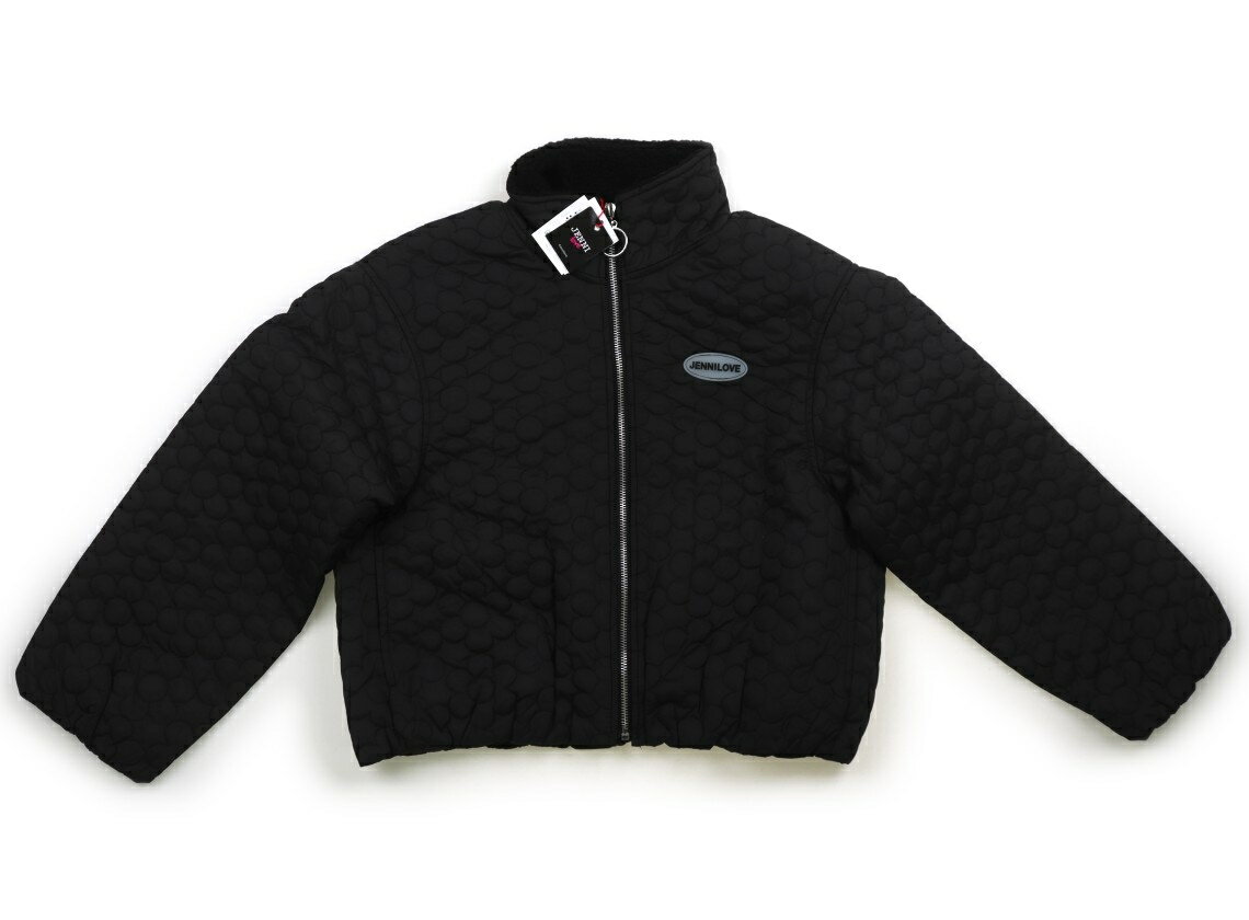 ジェニィ JENNI コート・ジャンパー 150 女の子 ブラック・花柄 子供服 ベビー服 キッズ アウトレット ユーズド 【中古】キッズ・ベビー・マタニティ(4)