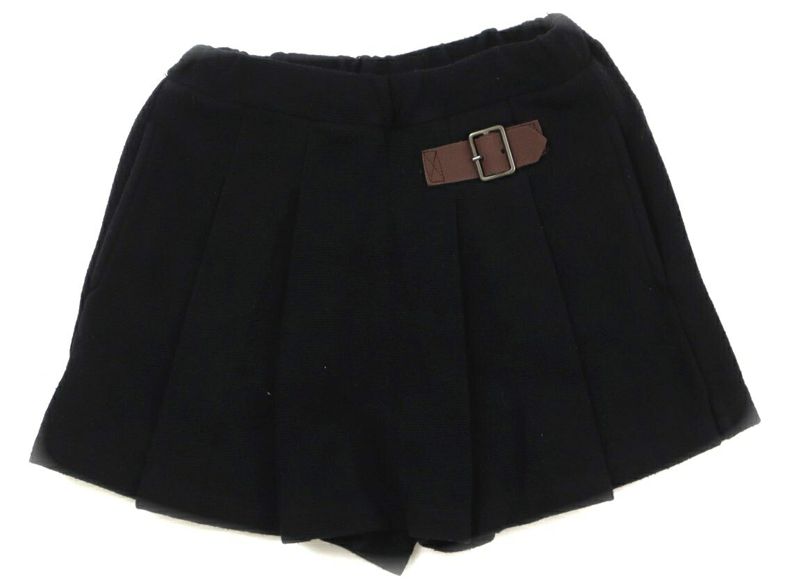 プティマイン petit main スカート 110 女の子 黒 子供服 ベビー服 キッズ アウトレット ユーズド 【中..