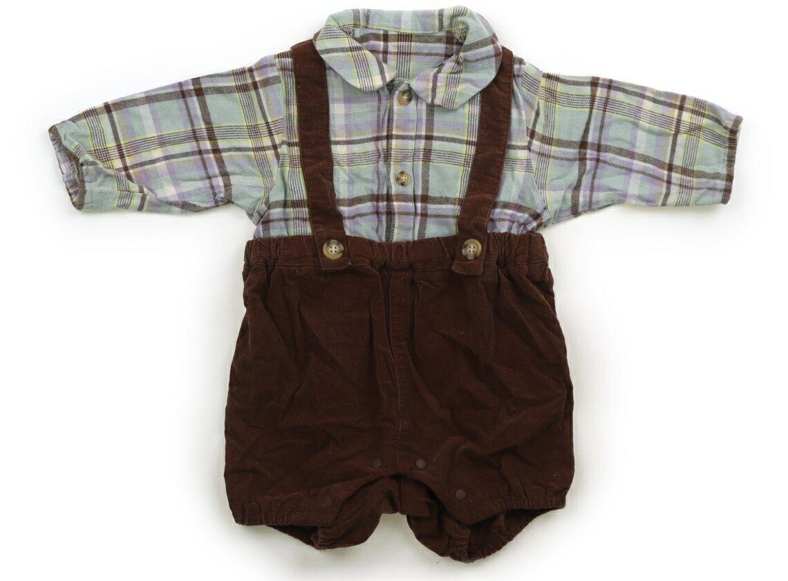 アプレレクール apres les cours カバーオール 70 男の子 ブラウン、ラベンダー、エメラルドグリーン、..
