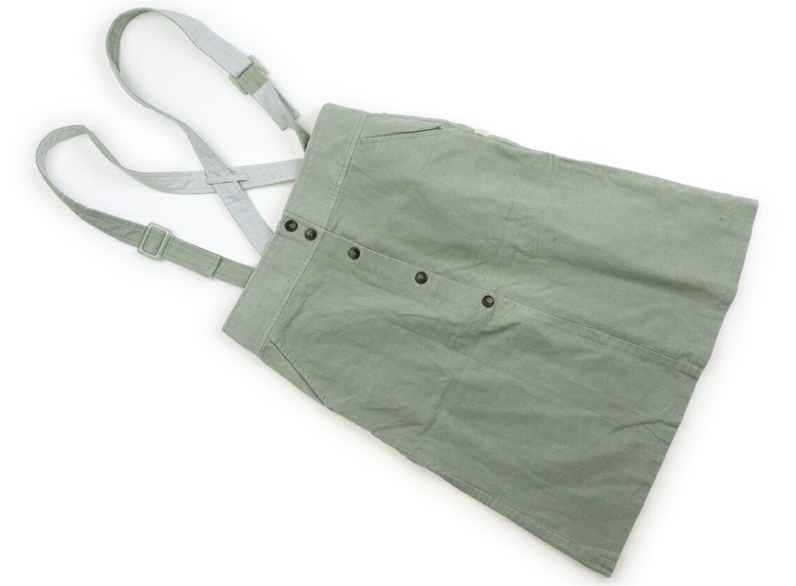 組曲 Kumikyoku ジャンパースカート 160 女の子 ダスティグリーン 子供服 ベビー服 キッズ アウトレット ユーズド 【中古】キッズ・ベビー・マタニティ